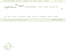 Tablet Screenshot of lightdraw.de